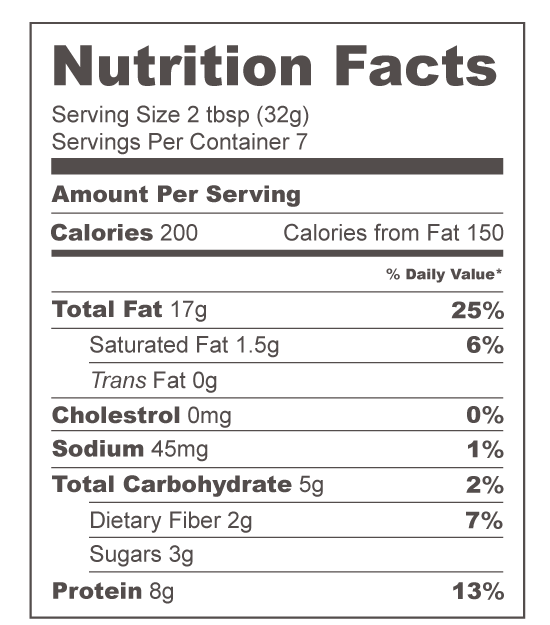 Greater Good. Original Unsweetened Almond Butter 225 g